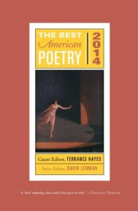 a copy of The Best American Poetry's newest anthology