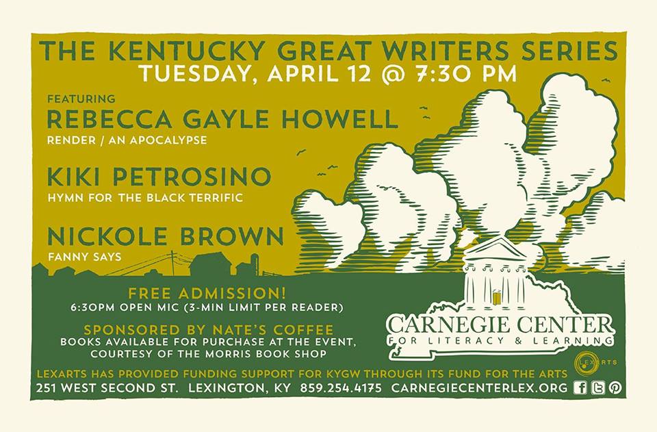 KY Great Writers April 12, 2016